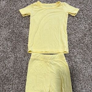 Yellow T-Shirt and Shorts Set little Sleepies